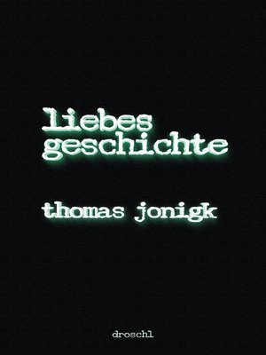 cover image of Liebesgeschichte